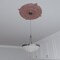 Ekena Millwork Attica PVC Medallion (Canopies up to 7 3/4"), 22"OD x 3 1/2"ID x 1"P, Metallic Champagne Pink CMP22ATFCP - alternate 6
